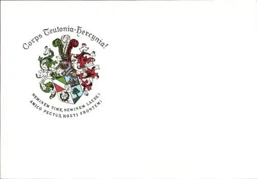 Studentika Ak Braunschweig, Corps Teutonia Hercynia, Wappen, WSC