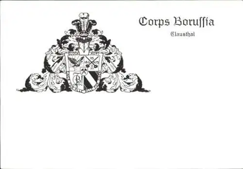 Studentika Ak Clausthal, Corps Borussia, Wappen
