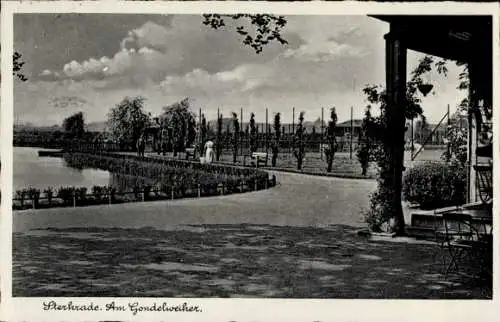 Ak Sterkrade Oberhausen am Rhein, am Gondelweiher