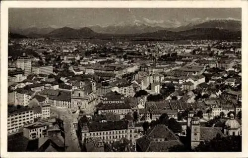Ak Ljubljana Laibach Slowenien, Stadtpanorama