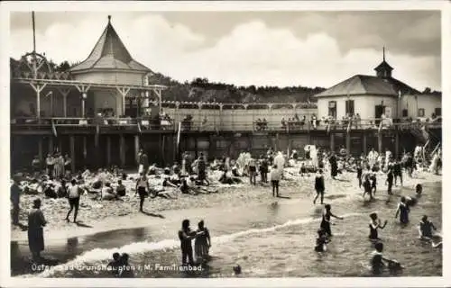 Ak Ostseebad Brunshaupten Kühlungsborn, Familienbad, Strand