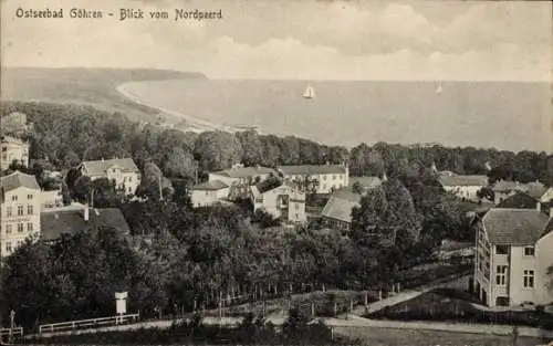 Ak Ostseebad Göhren auf Rügen, Blick vom Nordpeerd