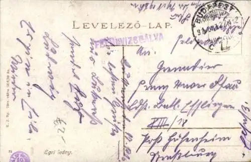 Ak Frau in ungarischer Tracht, Porträt