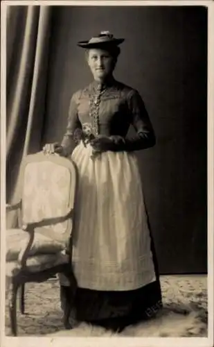 Ak Frau in bayerischer Tracht, Portrait