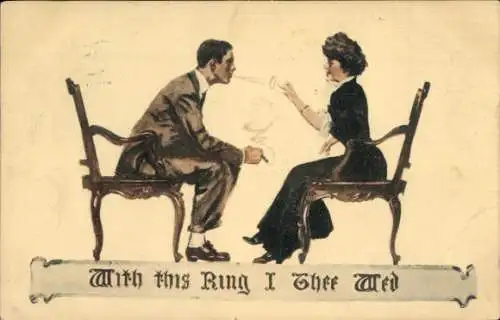 Ak Rauchen, with this Ring i thee wed