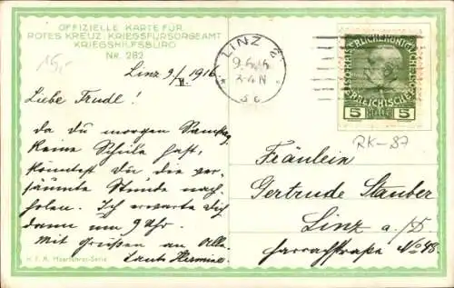 Künstler Ak Kalous, J., Feldmarschall Conrad von Hötzendorf, Portrait, Uniform