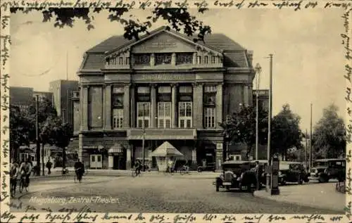 Ak Magdeburg an der Elbe, Zentraltheater