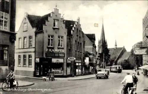 Ak Sønderborg Sönderborg Dänemark, Jernbanegade