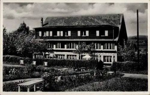 Ak Czerniawa Zdrój Bad Schwarzbach Isergebirge Schlesien, Haus Felsenquelle