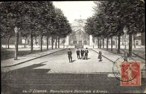 Ak Saint Étienne Loire, Manufacture Nationale d'Armes