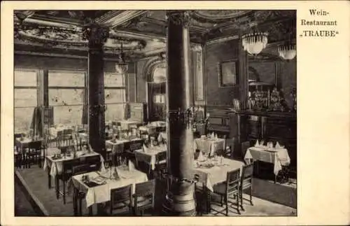 Ak Berlin Mitte, Innenansicht des Restaurants, Tische, Leipziger Straße 117/118