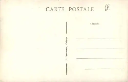 CPA Châtillon Coligny Loiret, Hôtel du Cheval Rouge