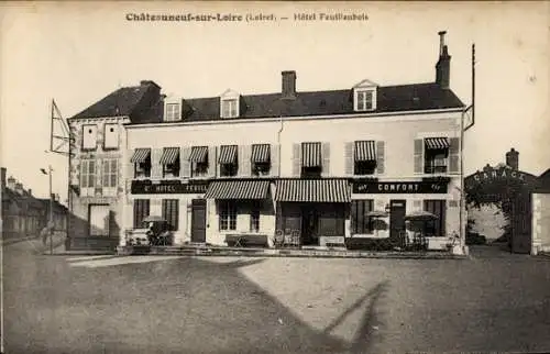 CPA Châteauneuf-sur-Loire Loiret, Hôtel Feuillaubois