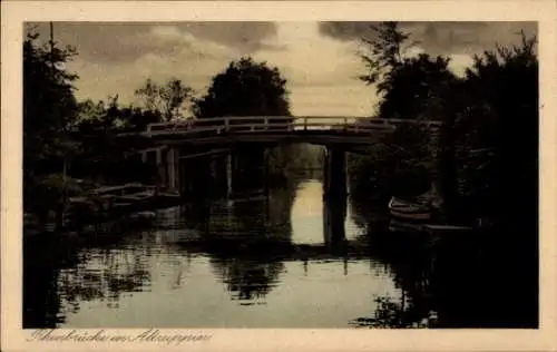 Ak Altruppin Neuruppin in Brandenburg, Rhinbrücke