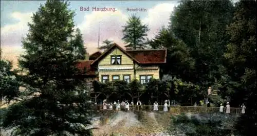 Ak Bad Harzburg in Niedersachsen, Sennhütte