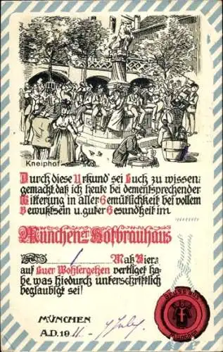 Ak München, Hofbräuhaus