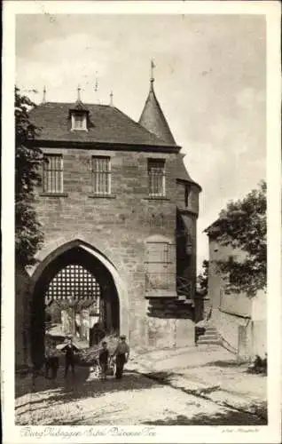 Ak Nideggen Eifel, Burg, Dürener Tor