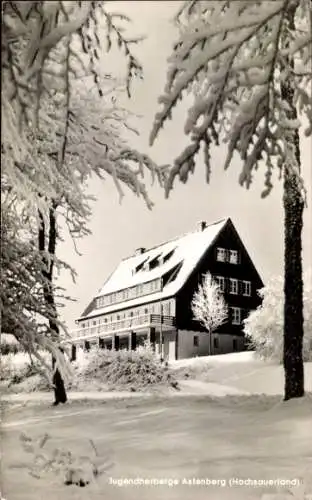 Ak Winterberg im Sauerland, Jugendherberge Astenberg
