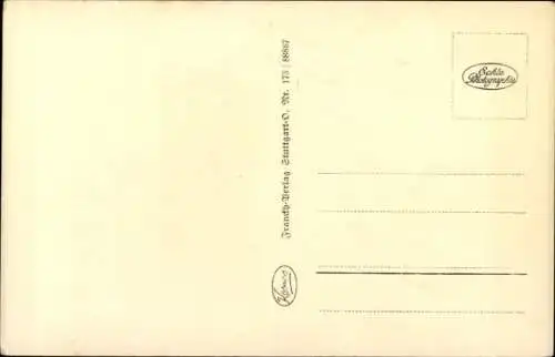 Ak Bad Säckingen am Hochrhein, Scheffeldenkmal