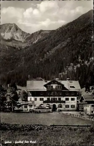 Ak Geitau Bayrischzell im Mangfallgebirge Oberbayern, Gasthof Rote Wand