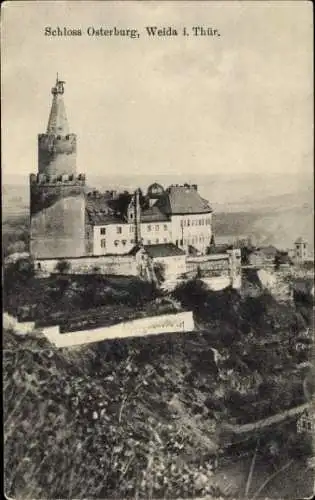 Ak Weida in Thüringen, Schloss Osterburg