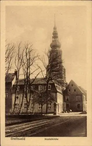 Ak Hansestadt Greifswald, Nicolaikirche