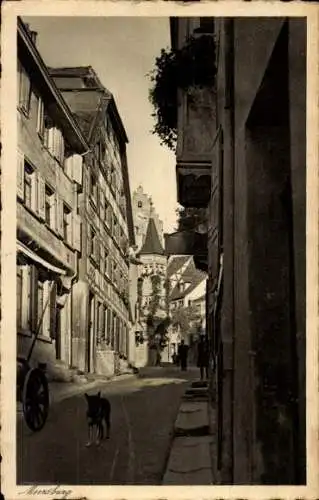 Ak Meersburg am Bodensee, an der Steige