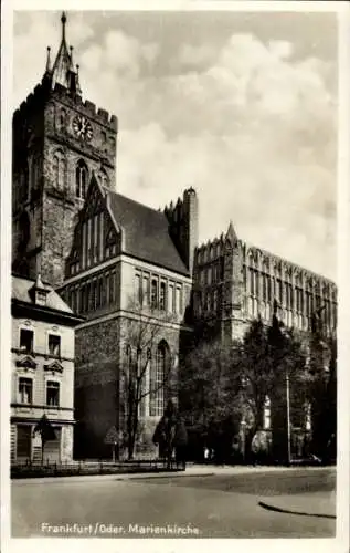 Ak Frankfurt an der Oder, Sankt Marienkirche