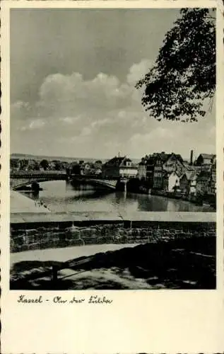 Ak Kassel in Hessen, an der Fulda