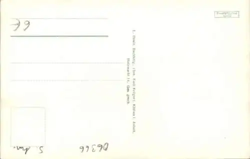 Ak Köthen in Anhalt, Partie am Schloss