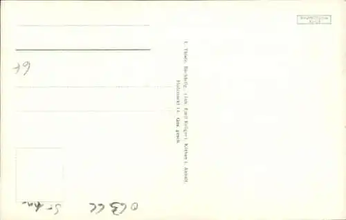 Ak Köthen in Anhalt, Partie am Schloss