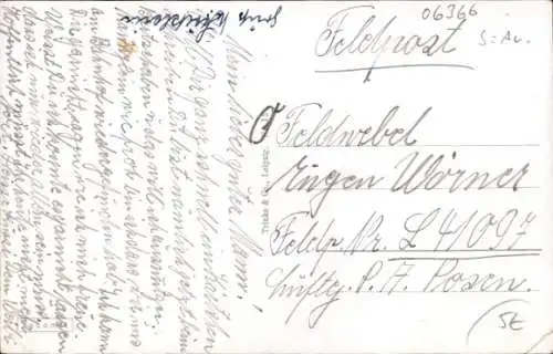 Ak Köthen in Anhalt, Kirche und Rathaus