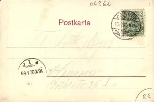 Ak Cöthen Köthen in Anhalt, Rathaus