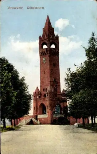 Ak Berlin Wilmersdorf Grunewald, Saewert's Kaiser-Wilhelm-Turm