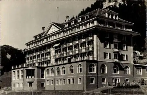 Ak Adelboden Kanton Bern Schweiz, Nevada-Palace Hotel