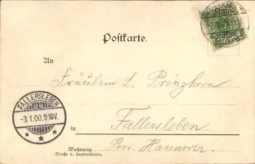 Ak Frankfurt am Main, Opernplatz, Statue,  Gebäude, Menschen, Natur, 