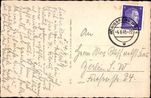 Ak Selenogradsk Ostseebad Cranz Ostpreußen, Morgenstimmung am Seesteg