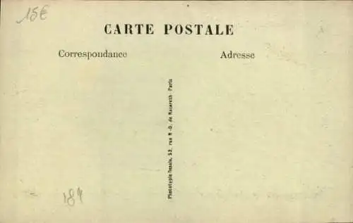 CPA Gacé Orne, Porte de Lisieux