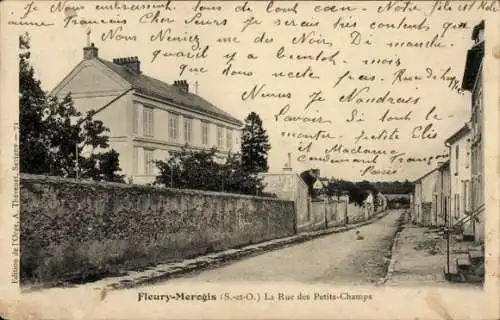 CPA Fleury Mérogis Essonne, La Rue des Petits Champs