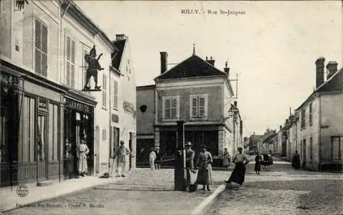 CPA Milly la Forêt Essonne, Rue Saint-Jacques