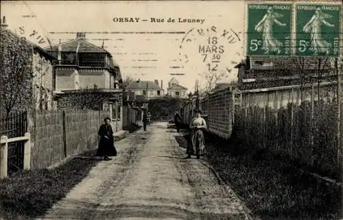 CPA Orsay Essonne, Rue de Launay