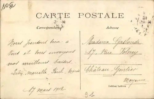 CPA Orsay Essonne, Rue de Launay