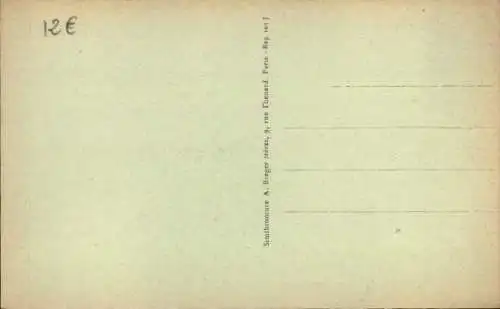 Ak La Neuve Lyre Eure, Rue d'Alencon