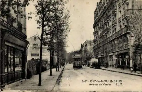 CPA Issy les Moulineaux Hauts de Seine, Avenue de Verdun