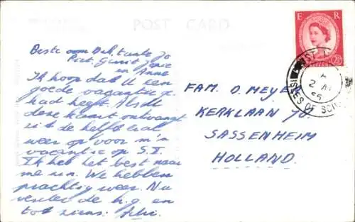 Ak St Mary's Isles of Scilly England, Samson, Boote auf dem Wasser