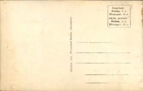 CPA Coppet Canton de Vaud, Rue des Moulins