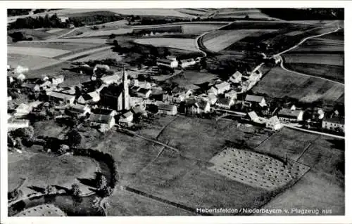 Ak Hebertsfelden Niederbayern, Fliegeraufnahme