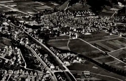 Ak Schnaitheim Heidenheim an der Brenz, Fliegeraufnahme