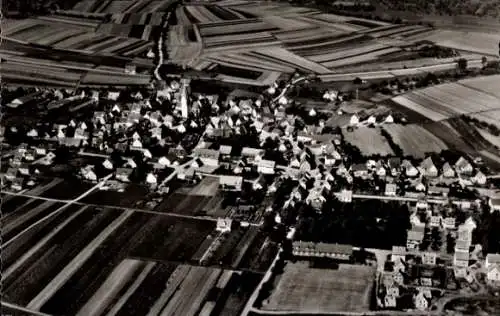 Ak Hildrizhausen in Württemberg, Fliegeraufnahme