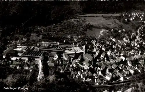 Ak Geislingen an der Steige, Fliegeraufnahme